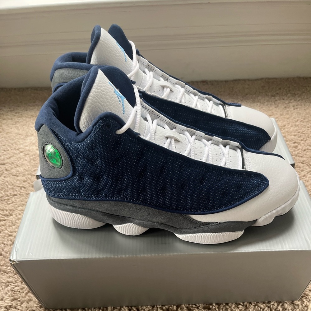 Jordan 13 Retro Flint Blue size 8.5
